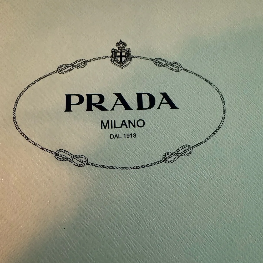 Prada Black and Cream Geometric Heels Size 36 - Picture 7 of 8